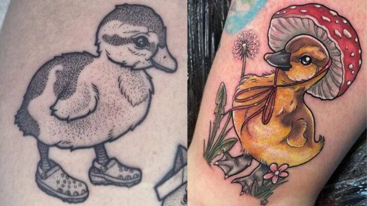35 Cutest Duckling Tattoos For 2024 – Eye On Tattoos