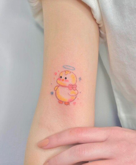 31 Most Adorable Small Chick Tattoos For 2024 – Eye On Tattoos