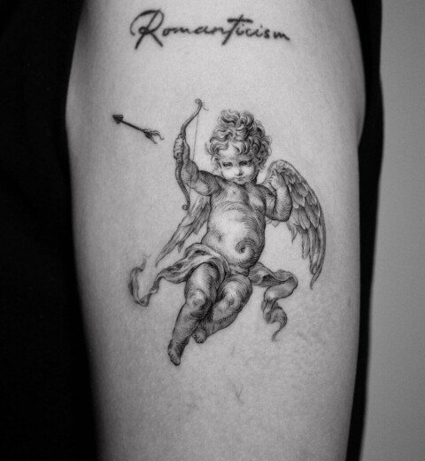 31 Unique Cupid Tattoos For 2024 – Eye On Tattoos